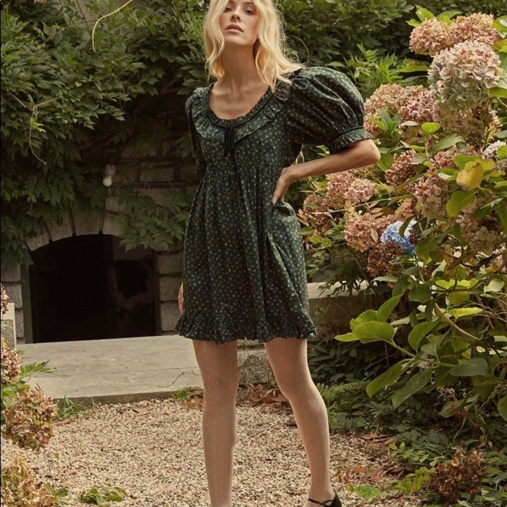 DOEN Marcela Dress Forest Parc Monceau M
